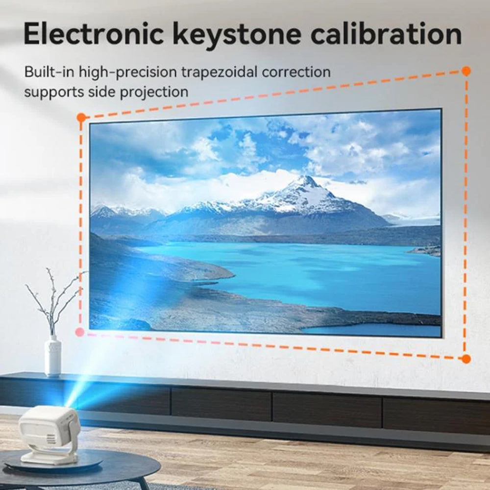 Projektor Yesido TV13, 720P, 190ANSI, Android 9.0, Vit